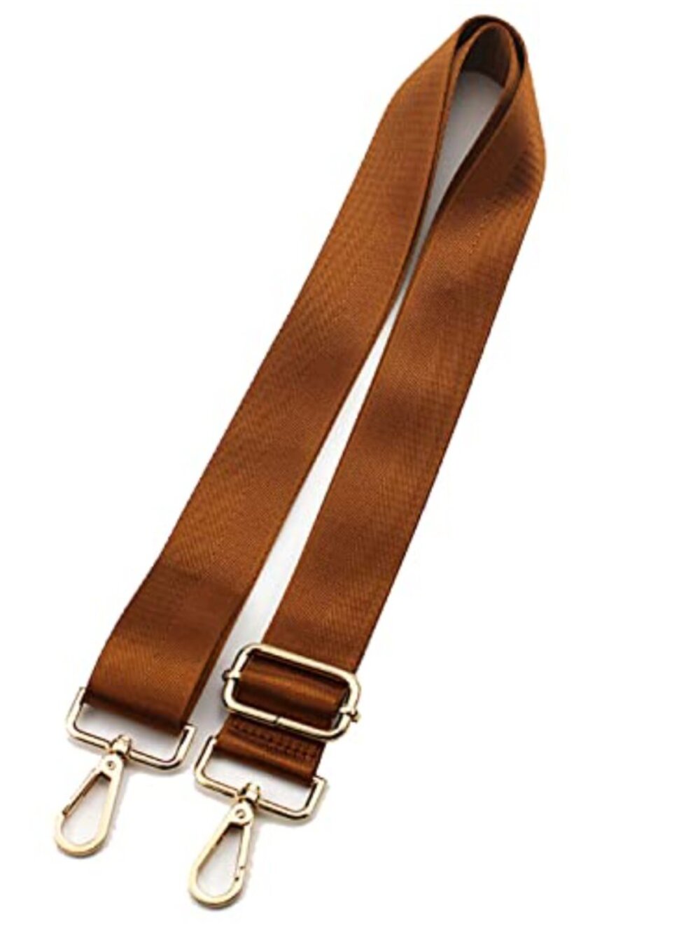 Adjustable Nylon Crossbody Purse Strap Replacement with Metal Buckles